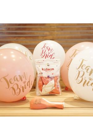 Team Bride Karışık Baskılı Balon Kalisan 12" 25'li