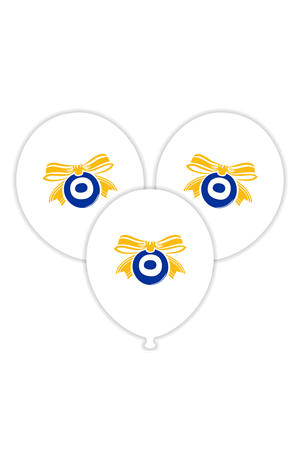 Nazar Baskılı Balon Kalisan 12" 25'li