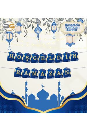 Banner Hoşgeldin Ramazan Mavi