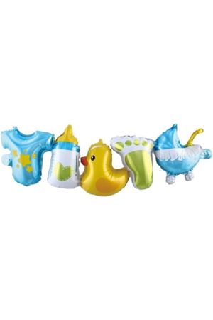 Civciv Set Folyo Balon Mavi