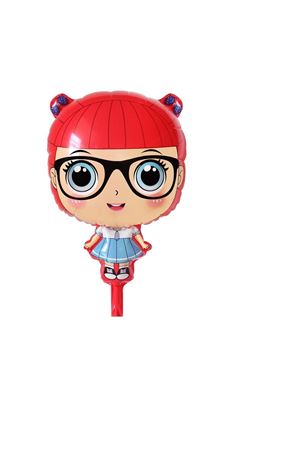 Kız Folyo Balon Kırmızı