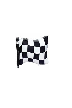 Damalı Bayrak Folyo Balon