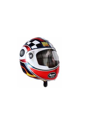 Motosiklet Kaskı Folyo Balon