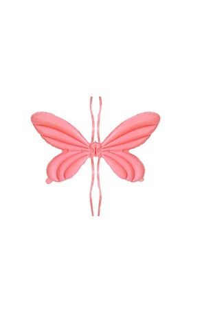 Melek Kanadı Folyo Balon Pembe