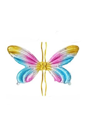 Melek Kanadı Folyo Balon Gökkuşağı