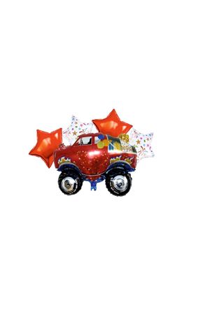 Rally Jeep 5'li Set Folyo Balon