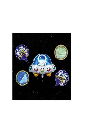 Uzay Gemisi Ufo Set Folyo Balon