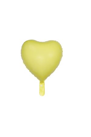 Kalp 18" Makaron Sarı Folyo Balon