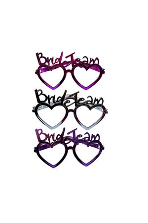 Gözlük-120 Bride Team 12'li Renkli