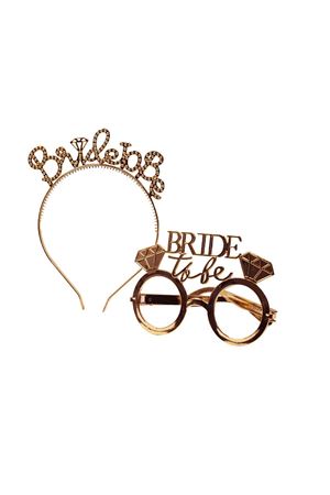 Taç Gözlük-270 Bride To Be Rosegold