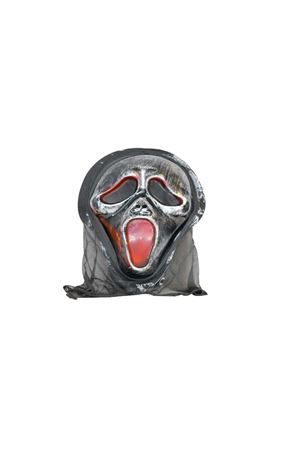 Çığlık Maske-23158 Astarlı Gümüş