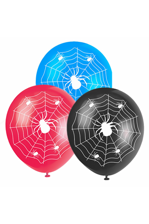 Örümcek Ağı Baskılı Balon 50'li