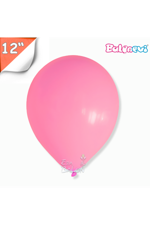 Balon Pastel Balonevi 12" Pembe