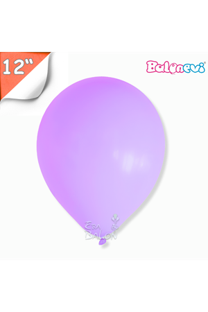 Balon Pastel Balonevi 12" Lila