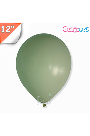 Balon Pastel Balonevi 12" Küf Yeşil