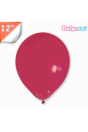 Balon Pastel Balonevi 12" Mürdüm