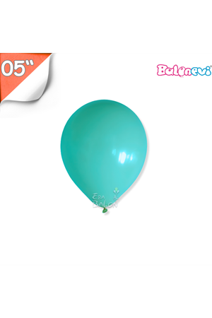 Balon Pastel Balonevi 5" Turkuaz