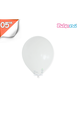 Balon Pastel Balonevi 5" Beyaz
