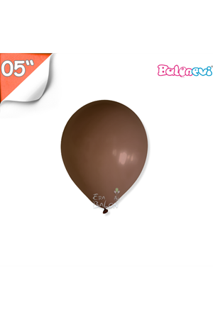 Balon Pastel Balonevi 5" Kahverengi