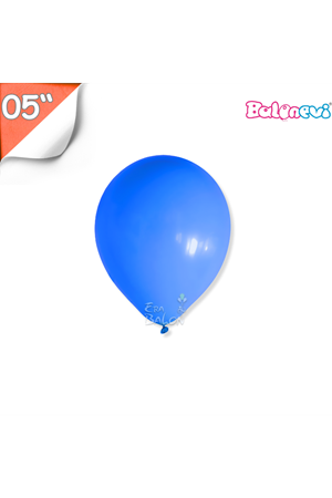 Balon Pastel Balonevi 5" Koyu Mavi