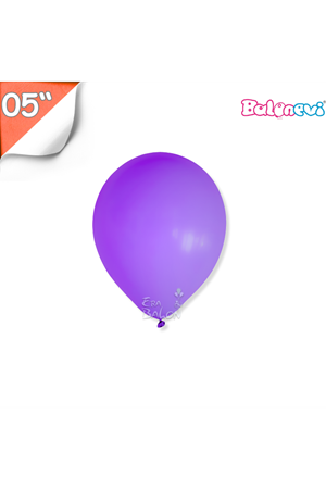 Balon Pastel Balonevi 5" Mor