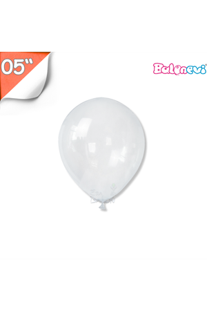 Balon Pastel Balonevi 5" Şeffaf