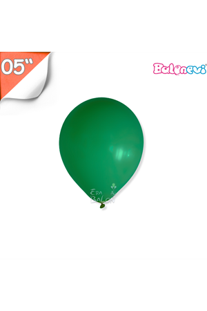 Balon Pastel Balonevi 5" Koyu Yeşil