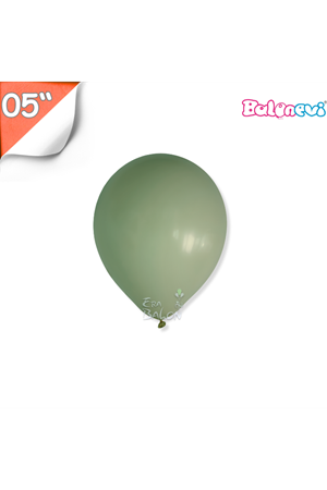 Balon Pastel Balonevi 5" Küf Yeşili