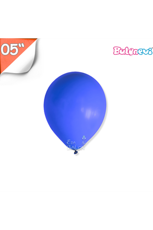 Balon Pastel Balonevi 5" Lacivert