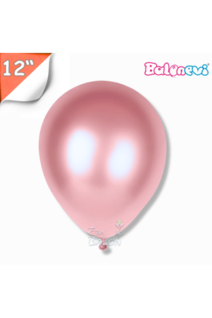 Balon Metalik Balonevi 12" Rose