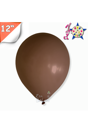 Balon Pastel Hbk12" Çikolata Kahve