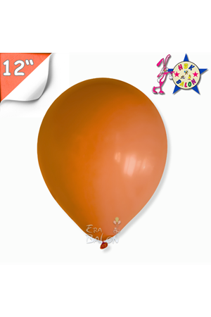 Balon Pastel Hbk 12" Karamel Kahve