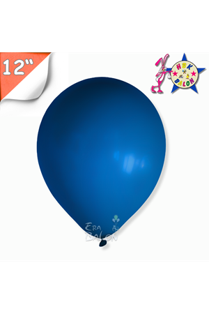 Balon Pastel Hbk 12" Koyu Mavi
