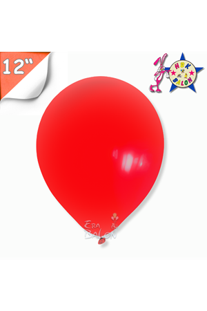 Balon Pastel Hbk 12" Kırmızı