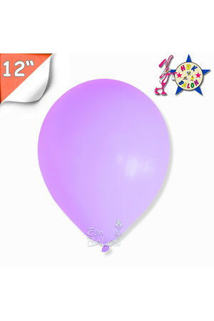 Balon Pastel Hbk 12" Lila