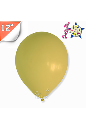 Balon Pastel Hbk 12" Zeytin Yeşili