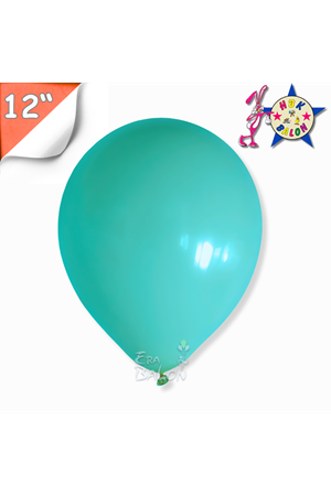 Balon Pastel Hbk 12" Turkuaz