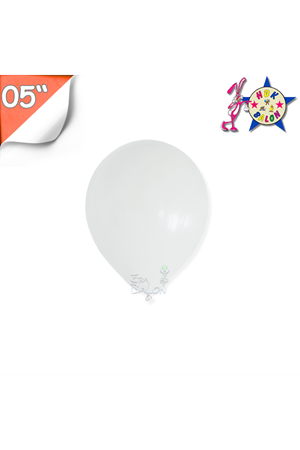 Balon Pastel Hbk 5" Beyaz