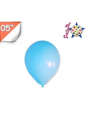 Balon Pastel Hbk 5" Açık Mavi