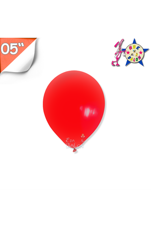 Balon Pastel Hbk 5" Kırmızı