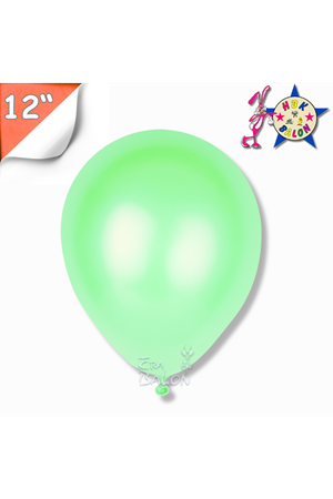 Balon Metalik Hbk 12" Açık Yeşil