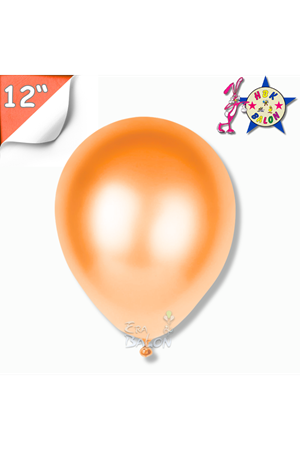 Balon Metalik Hbk 12" Turuncu