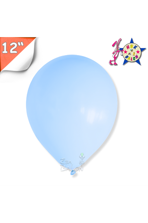 Balon Makaron Hbk 12" Mavi