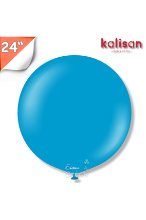 Balon Jumbo 24" Karayip Mavi 2'li