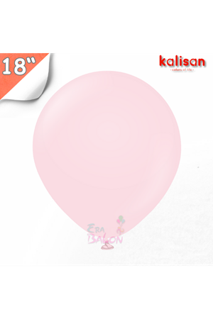 Balon Jumbo 18" Açık Pembe 10'lu