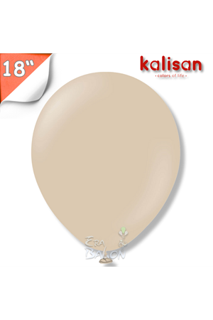 Balon Jumbo 18" Fındık Kahvesi 10'lu