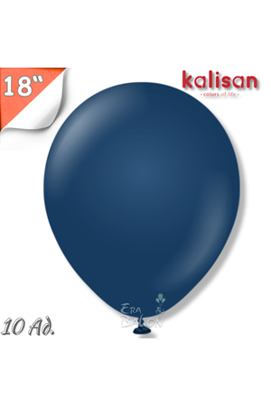 Balon Jumbo 18" Gece Mavisi 10'lu