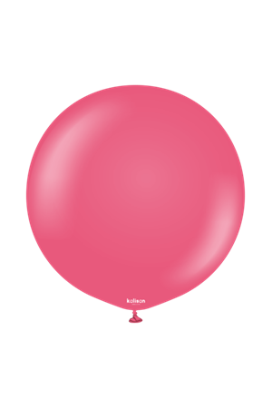 Balon Jumbo 18" Koyu Pembe 10'lu