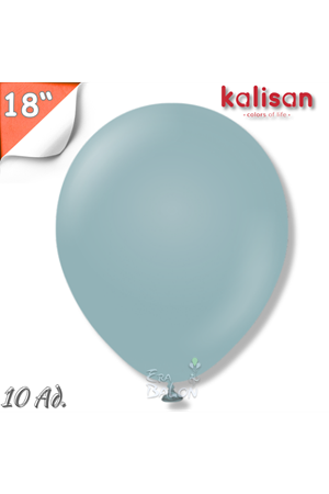Balon Jumbo 18" Fırtına Mavisi 10'lu