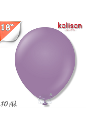 Balon Jumbo 18" Lavanta 10'lu